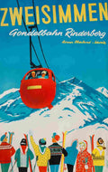 zweissimmen niklaus gross 1965 4 Advert A4 Photo Print
